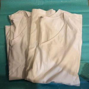 Set of two white tee shirts size 3x